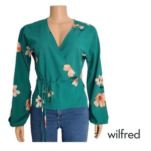 FLORAL ARITZIA BLOUSE